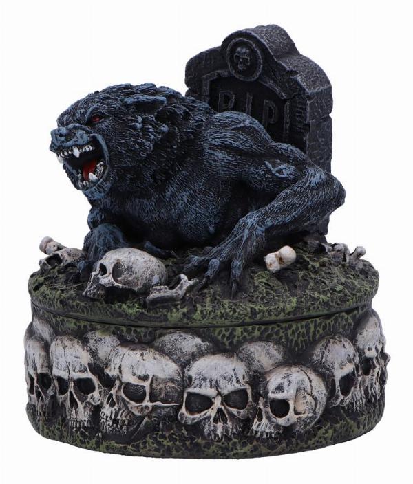 Photo #3 of product D6772A24 - Treasures of the Lycan Dark Werewolf Figurine 12cm