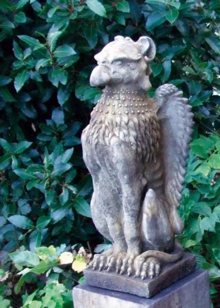 Photo of Upright Griffin Stone Statue