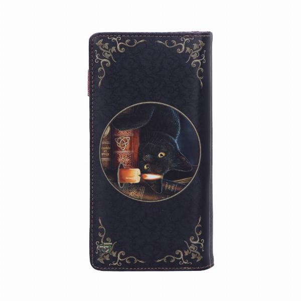 Photo #3 of product B3939K8 - Nemesis Now Lisa Parker Witching Hour Cat Witch Purse Black 18.5cm