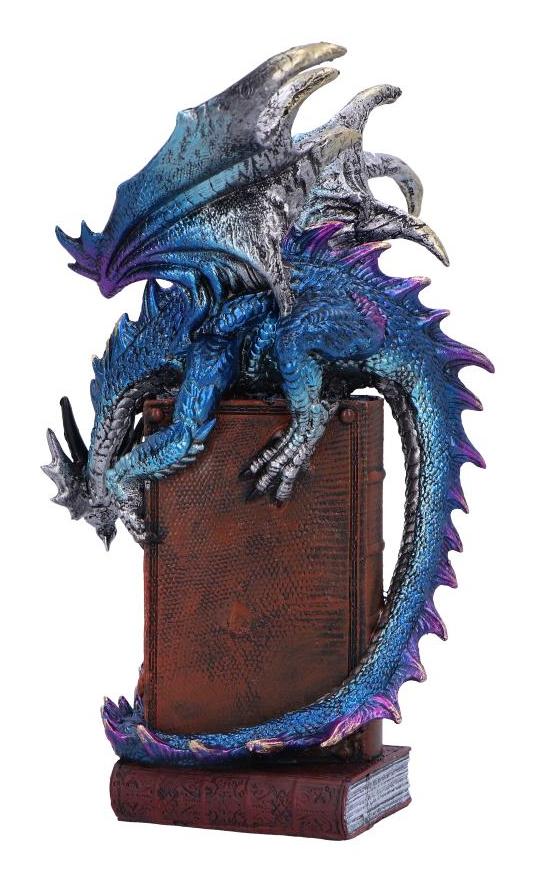 Photo #4 of product U6700A24 - A Tale of Dragons Skull Book Figurine 22cm