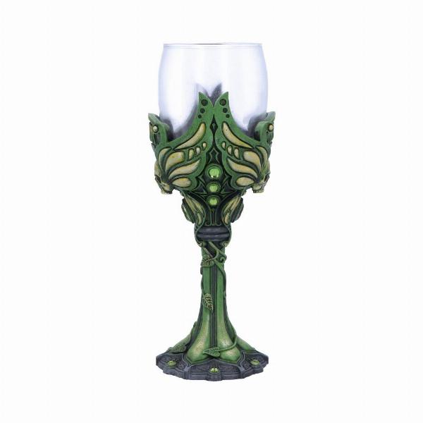 Photo #4 of product B5147R0 - Absinthe La Fee Verte Green Goblet Wine Glass
