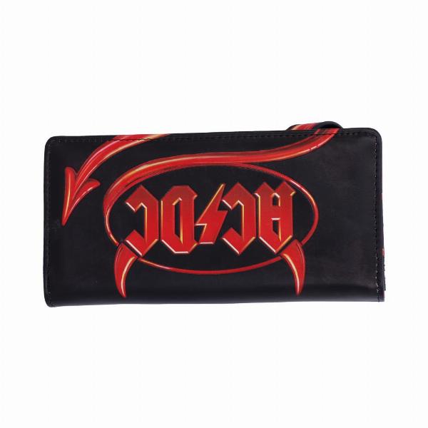 Photo #4 of product B5518T1 - Officially Licensed AC/DC Logo Lightning Embossed Purse Wallet