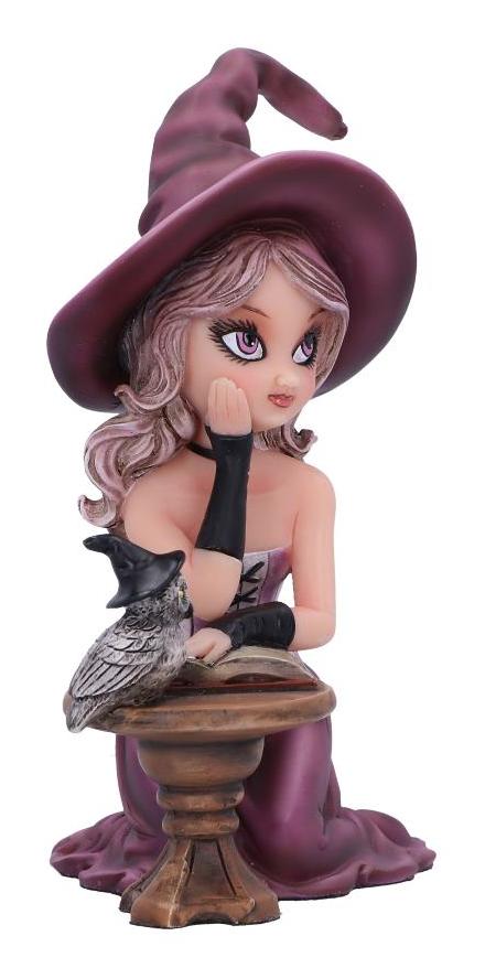 Photo #4 of product D6294X3 - Agatha Witch Figurine 15cm