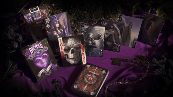 Photo of Anne Stokes Dark Hearts Playing Cards Deck