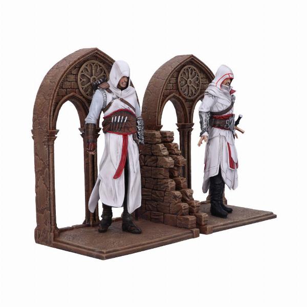 Photo #4 of product B5600T1 - Officially Licensed Assassins Creed Altar and Ezio Library Gaming Bookends