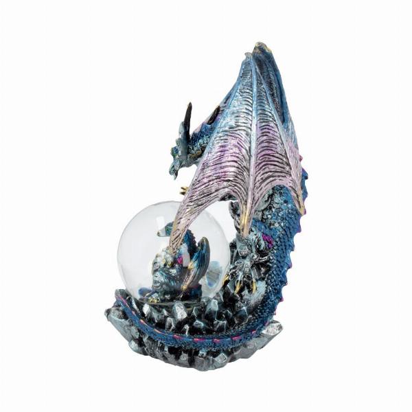 Photo #2 of product U4501N9 - Azul Oracle Blue Dragon Fortune Seer Figurine 19cm