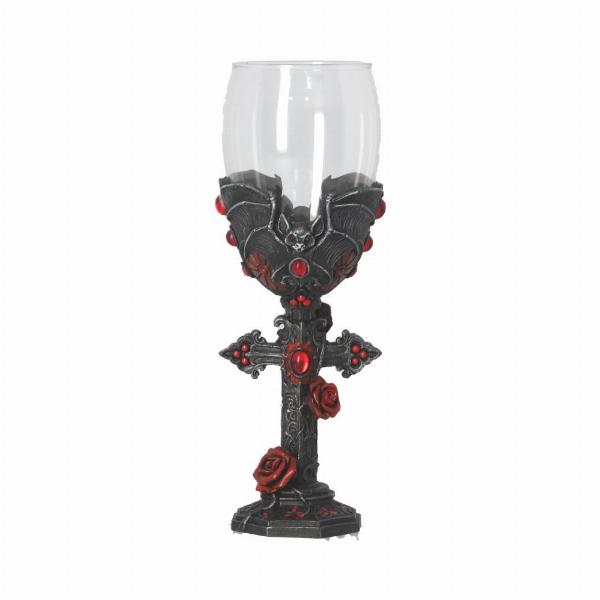 Photo #2 of product B4479N9 - Carpe Noctem Dracula Vampire Bat Wine Glass