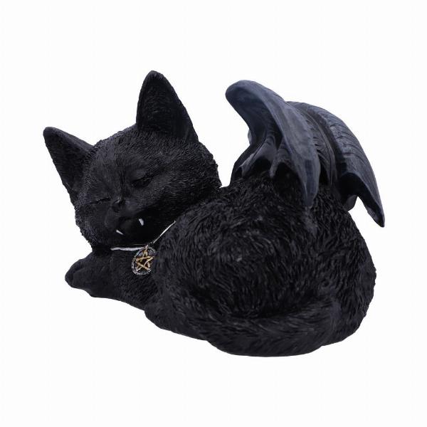 Photo #2 of product U6106W2 - Cat Nap Vampire Cat Figurine 18cm
