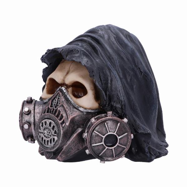 Photo #4 of product U5734U1 - Catch Your Breath Steampunk Skull 19.5cm