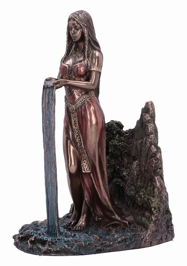 Photo #2 of product D6528Y3 - Celtic Earth Mother Danu bronze figurine