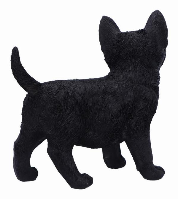 Photo #4 of product U6693A24 - Charmed Companion Black Cat Figurine 20cm