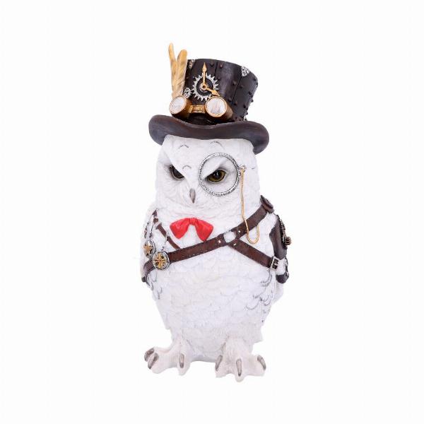 Photo #1 of product U4779P9 - Cogsmiths Owl Steampunk Bird Ornament