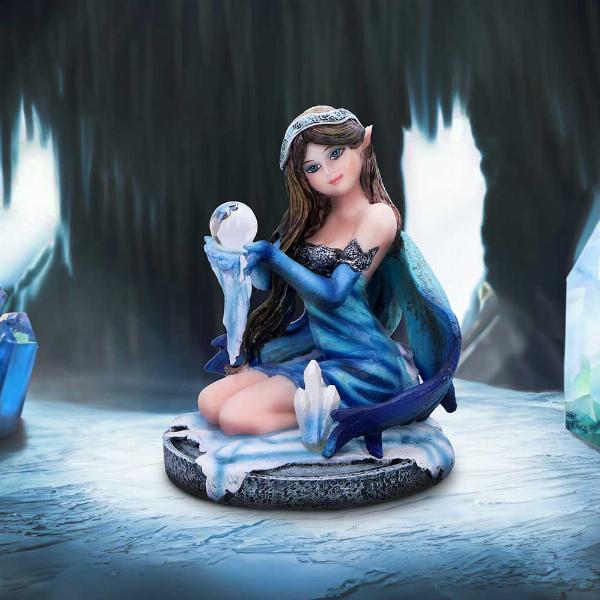 Photo #5 of product D6780B24 - Azura Blue Crystal Fairy Figurine