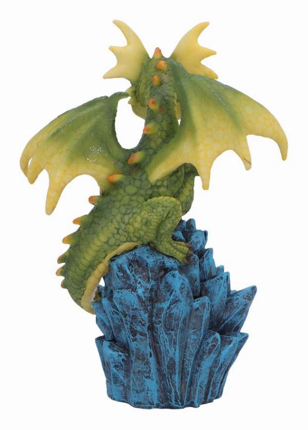 Photo #4 of product U6704A24 - Crystal Peak Dragon Illuminating Figurine 18cm