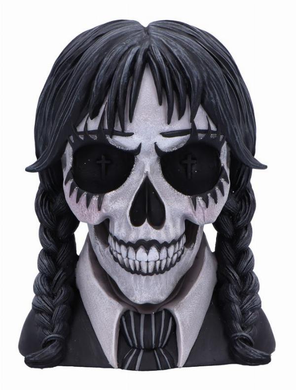 Photo #3 of product B6941A25 - Dark Glare Gothic School Girl Skull