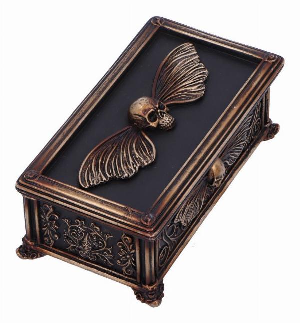 Photo #4 of product U7038M25 - Death's Head Treasure Ornamental Box