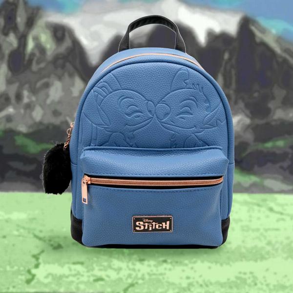 Photo #5 of product C6253W2 - Disney Stitch Backpack Blue 28cm