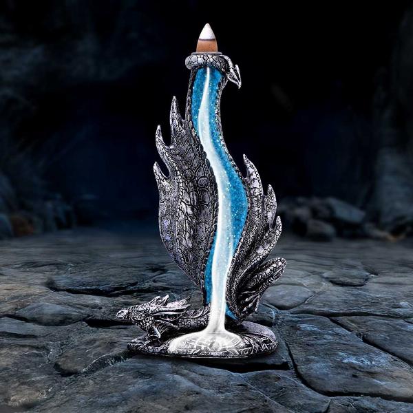 Photo #5 of product U7072B25 - Dragon Flame Backflow Incense Burner 20cm