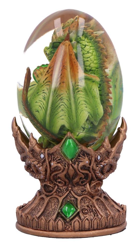 Photo #3 of product B6909C24 - Elemental Dragonlings - Earth Dragon in Clear Egg