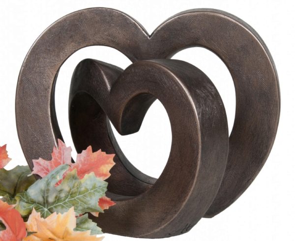 Photo of Enduring Love Contemporary Bronze Sculpture (Adrian Tinsley) 24cm