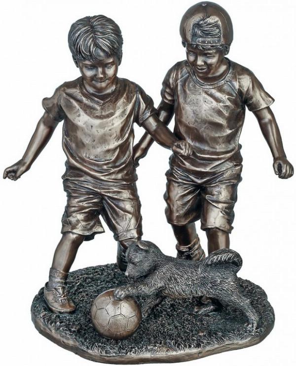 Footballers Bronze Figurine | Bronze Gifts