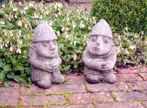 Photo of Frank and Ernest Stone Ornaments