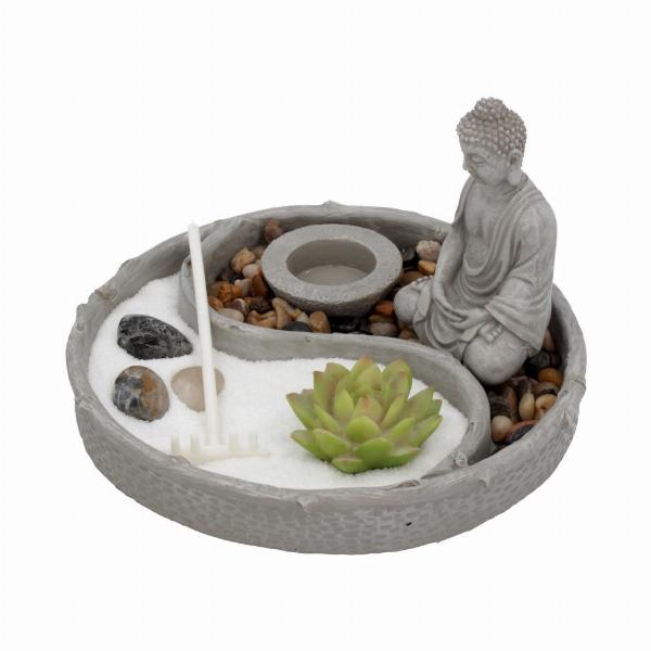 Photo #2 of product H4251M8 - Garden of Tranquility Zen Garden Buddha Ornament
