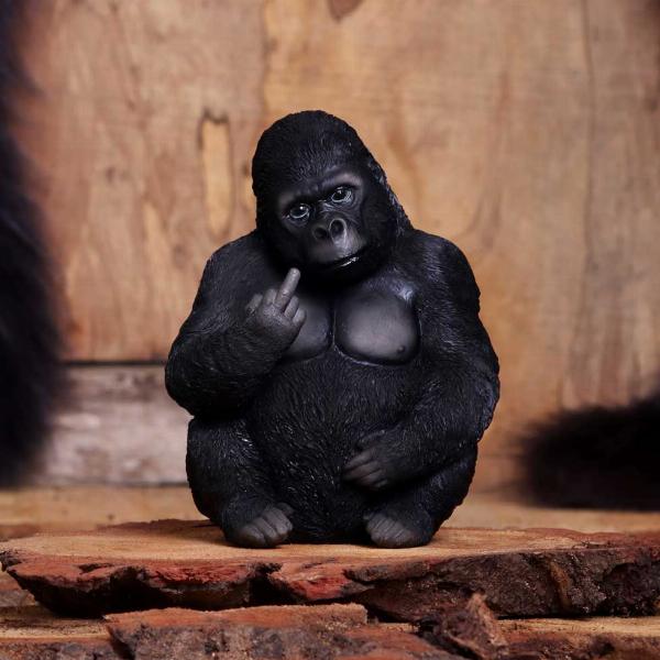 Photo #5 of product H5743U1 - Gone Wild Gorilla Figurine 15.5cm