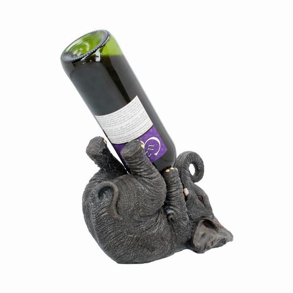 Grey Elephant Guzzler Wine Bottle Holder Bronze Gifts