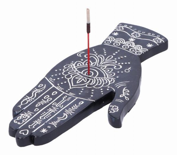 Photo #2 of product U4784P9 - Set of Four Hamsa Hand of God Incense Stick Burners