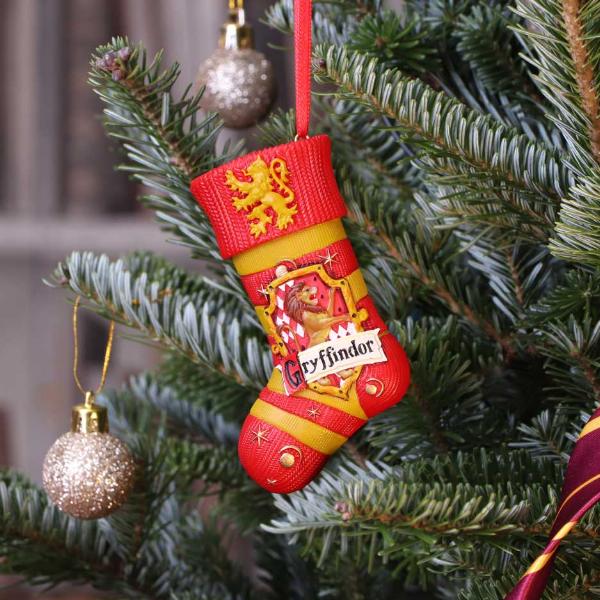 Photo #5 of product B5617T1 - Officially Licensed Harry Potter Gryffindor Stocking Hanging Festive Ornament