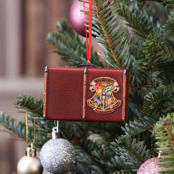 Photo #5 of product B5622T1 - Officially Licensed Harry Potter Hogwarts Suitcase Trunk Hanging Ornament