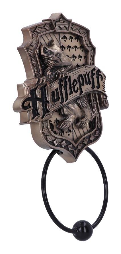 Photo #4 of product B6308X3 - Officially Licensed Harry Potter Bronze Hufflepuff Door Knocker 24.5cm