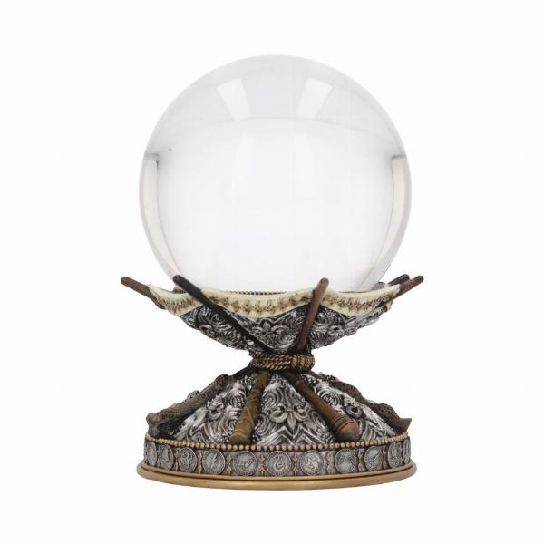 Photo #3 of product B6164W2 - Officially Licensed Harry Potter Wand Crystal Ball & Holder 16cm