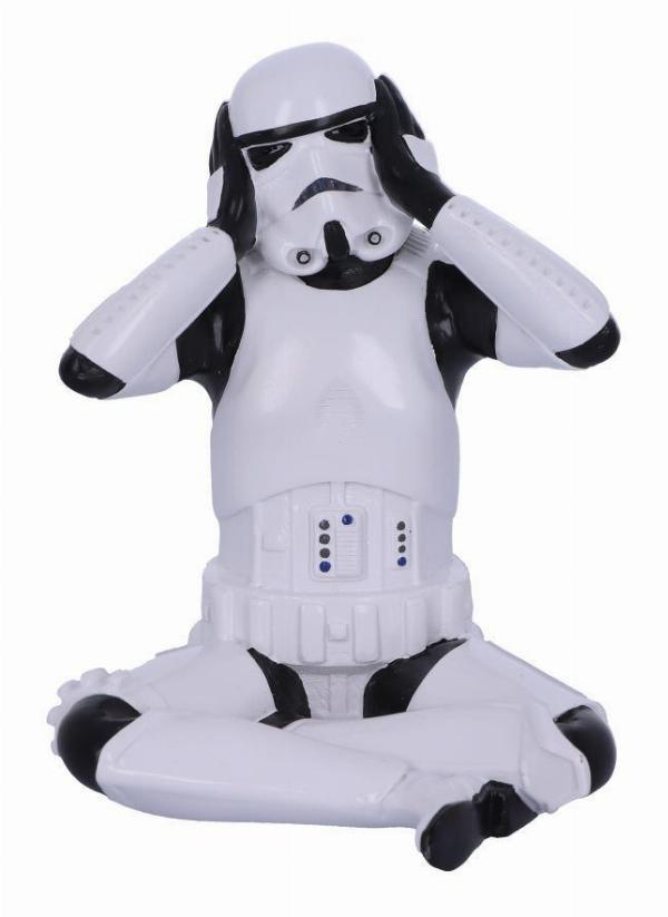 Photo #1 of product B4893P9 - The Original Stormtrooper Three Wise Sci-Fi Hear No Evil