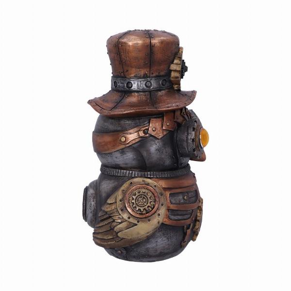 Photo #4 of product D5413T1 - Hootle 22.7cm Steampunk Owl with Top Hat Figurine