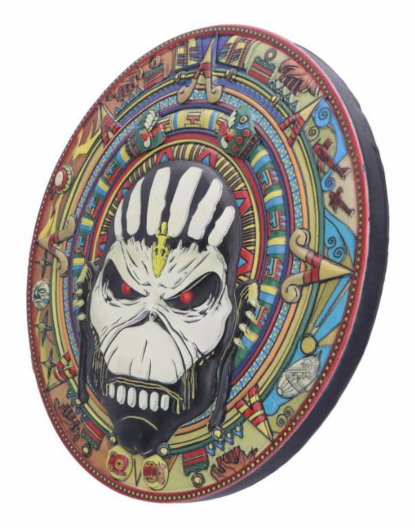 Photo #2 of product B6605A24 - Iron Maiden Book of Souls Tribal Pattern Wall Plaque