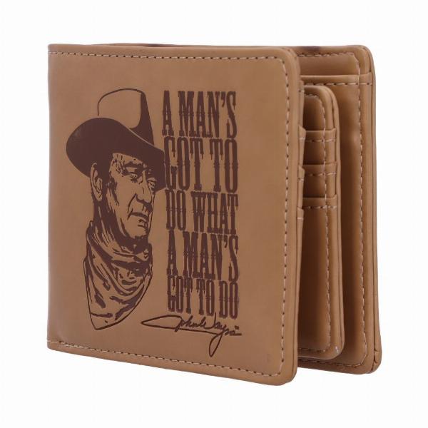 Photo #2 of product B3315J7 - 'A Mans Got To Do What A Mans Got To Do' John Wayne Wallet