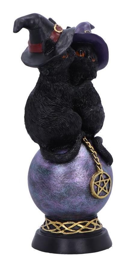 Photo #4 of product U7047M25 - Kittens Orbuculum Witches Cat Ornament