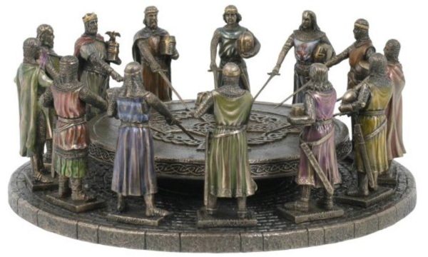 Photo of Knights of the Round Table Figurine Bronze