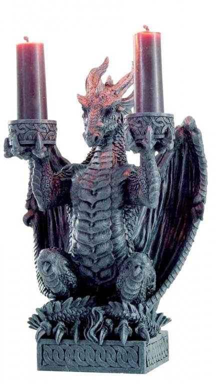 Photo of Light Keeper Dragon Candle Holder 20 cm