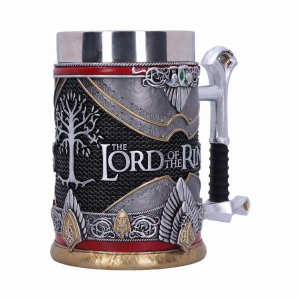 Photo #3 of product B5873V2 - Officially Licensed Lord of the Rings Aragorn Tankard 15.5cm
