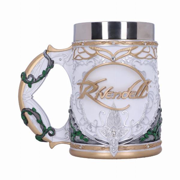 Photo #3 of product B5875V2 - Officially Licensed Lord of the Rings Rivendell Tankard 15.5cm