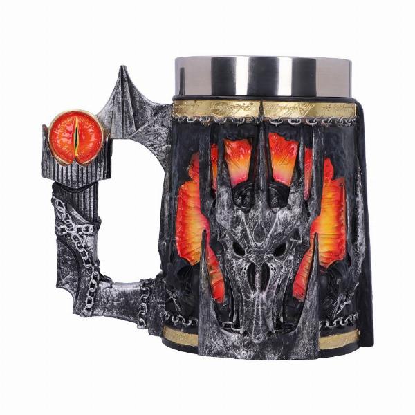 Photo #3 of product B5896V2 - Officially Licensed Lord of the Rings Sauron Tankard 15.5cm