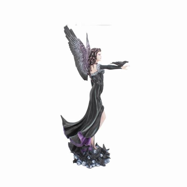 Photo #4 of product D4521N9 - Raven Fairy Queen Maeven Figurine 78.5cm