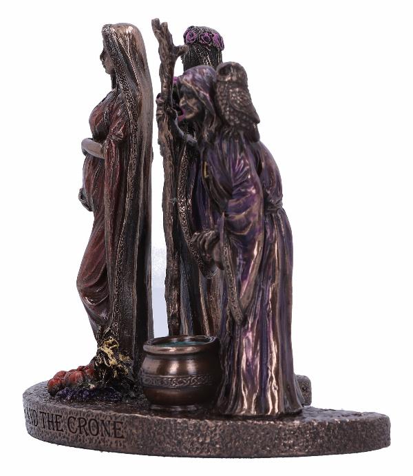 Photo #2 of product D6558Y3 - Maiden, Mother and Crone Trio of Life mini figurines