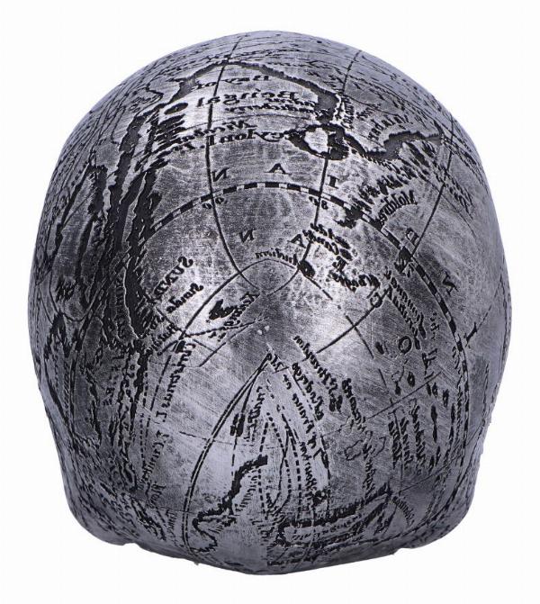 Photo #4 of product U6713A24 - Mind Map Skull Head 15cm