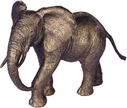 Photo of Mother Elephant Bronze Sculpture