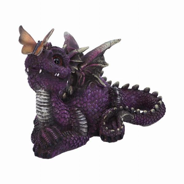 Photo #4 of product U5757U1 - Purple Dragon Figurine 22.3cm