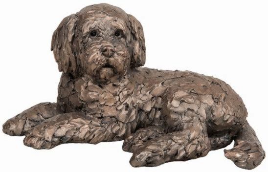 Photo of Oscar the Cockapoo Bronze Sculpture (Frith) 20 cm